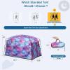 imageBed TentPortable Privacy Sleeping Bed CanopyBlackout 90 Drapes for Kids and AdultIndoor Space Tent with Breathable Large Mesh WindowsUnicorn