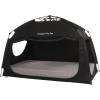 imageIndoor Instant Privacy Bed Tent for SleepingQuick Setup Bed CanopiesPortable Bed Drapes with Large Space and 3 Doors Starry TwinBlack