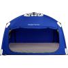 imageIndoor Instant Privacy Bed Tent for SleepingQuick Setup Bed CanopiesPortable Bed Drapes with Large Space and 3 Doors Starry TwinBlue