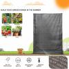 imageLarge Tunnel 82x4 Sunshade Cloth Gardening NetEasy Set up 4FT Tall Crops Shade Cover UV Resistant Plant 80 Sunblock Net for VegetablesFruits and Mini Flower Pot with Stakes and Carry4X4X574FT