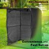 imageLarge Tunnel 82x4 Sunshade Cloth Gardening NetEasy Set up 4FT Tall Crops Shade Cover UV Resistant Plant 80 Sunblock Net for VegetablesFruits and Mini Flower Pot with Stakes and Carry4X4X574FT