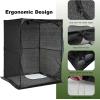 imageLarge Tunnel 82x4 Sunshade Cloth Gardening NetEasy Set up 4FT Tall Crops Shade Cover UV Resistant Plant 80 Sunblock Net for VegetablesFruits and Mini Flower Pot with Stakes and Carry4X4X574FT