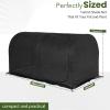 imageLarge Tunnel 82x4 Sunshade Cloth Gardening NetEasy Set up 4FT Tall Crops Shade Cover UV Resistant Plant 80 Sunblock Net for VegetablesFruits and Mini Flower Pot with Stakes and Carry84X4X4FT