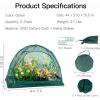 imagePop up Gardening Net Cover36x36x39 inch Pack of 2Pest Guard Cover for Vegetables Fruits Durable Plant Gardening Net PopUp Chicken Pen for Small Animals Outdoor Run and Pet Enclosure44x216x315 inch