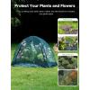 imagePop up Gardening Net Cover36x36x39 inch Pack of 2Pest Guard Cover for Vegetables Fruits Durable Plant Gardening Net PopUp Chicken Pen for Small Animals Outdoor Run and Pet Enclosure44x216x315 inch