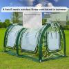 imagePortable Greenhouse for Garden Bed Easy SetUp Gardening Flower House ampamp Plant Sunshine Room with PVC Cover for Protecting Plant from Cold Frost ampamp Birds ampamp Insects788 Long Tunnel Greenhouse
