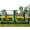 imagePortable Greenhouse for Garden Bed Easy SetUp Gardening Flower House ampamp Plant Sunshine Room with PVC Cover for Protecting Plant from Cold Frost ampamp Birds ampamp InsectsDouble Room Domed Greenhouse