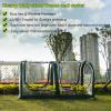 imagePortable Greenhouse for Garden Bed Easy SetUp Gardening Flower House ampamp Plant Sunshine Room with PVC Cover for Protecting Plant from Cold Frost ampamp Birds ampamp InsectsDouble Room Domed Greenhouse