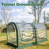 imagePortable Greenhouse for Garden Bed Easy SetUp Gardening Flower House ampamp Plant Sunshine Room with PVC Cover for Protecting Plant from Cold Frost ampamp Birds ampamp InsectsDouble Room Domed Greenhouse