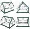 imagePortable Greenhouse for Garden Bed Easy SetUp Gardening Flower House ampamp Plant Sunshine Room with PVC Cover for Protecting Plant from Cold Frost ampamp Birds ampamp InsectsDouble Spire Roof Greenhouse