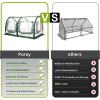 imagePortable Greenhouse for Garden Bed Easy SetUp Gardening Flower House ampamp Plant Sunshine Room with PVC Cover for Protecting Plant from Cold Frost ampamp Birds ampamp Insects788 Long Tunnel Greenhouse