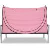 imagePrivacy Pop up Eclipse Bed Tent Bed Drapes Unicorn Galaxy TwinPink