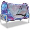 imagePrivacy Pop up Eclipse Bed Tent Bed Drapes Unicorn Galaxy TwinUnicorn Galaxy