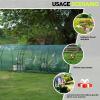 imageSquare 4x4 Netting Cover 33FT Tall Crop Cage Pest Guard Cover for Vegetables Fruits Durable Plant Garden Net with 4 Stakes1474949inches Tunnel