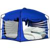 imageBed TentPortable Privacy Sleeping Bed CanopyBlackout 90 Drapes for Kids and AdultIndoor Space Tent with Breathable Large Mesh WindowsBlue