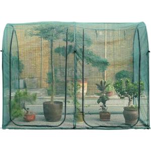 imageLarge Tunnel 82x4 Plant Netting Cover 4FT Tall Crop Cage Netting Pest Guard Cover for Vegetables Fruits Durable Gardening Net for Plant and Animal984972 inches Tunnel Net