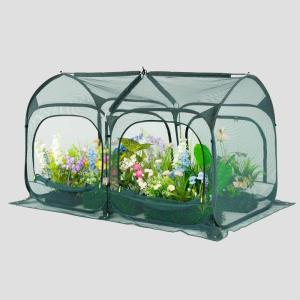 imagePoray Large 82x4FT Plant Netting Cover Pop up Tunnel Crop Cage Gardening NetPest Guard Cover for Vegetables ampampFruitsDurable Gardening Net for Plant and AnimalSmall 525x26FT