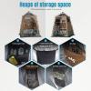 imageCamping Shower Tent Deluxe Changing Room Easy Set Up Privacy ShelterLarge Toilet Tent with Floor Drain Design for Beach CampingHiking with Stakes and Ropes for Stability1 Room GreenBrown