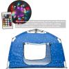 imageKids Play TentPortable Playhouse Children House Easy Set up Indoor Outdoor with Carry Bag for KidsLight Strip Design for Night use Space for Children and ParentsBirthday GalaxyStarry Sky