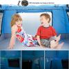 imageKids Play TentPortable Playhouse Children House Easy Set up Indoor Outdoor with Carry Bag for KidsLight Strip Design for Night use Space for Children and ParentsBirthday GalaxyBlue