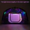 imageKids Play TentPortable Playhouse Children House Easy Set up Indoor Outdoor with Carry Bag for KidsLight Strip Design for Night use Space for Children and ParentsBirthday GalaxyGalaxy