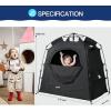 imagePlay TentPortable Playhouse Blackout Sleeping Tent CoverBlocking 95 Light for Kids ampampToddlersIndoor Castle House with Travel Carry Bag ampamp Breathable Mesh WindowsSpace for Children Birthday Gfits