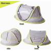 imagePoray Portable Baby Beach Tent with UPF 50 Sun ShelterMosquito Net and Sunshade Ideal Pop Up Kids Travel Tent with Carry Bag ampamp 2 StakesOutdoor Indoor Play and Sun ProtectionYellow