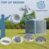 imagePoray Screen House Tent Pop Up Sun Shelter with Durable Mesh Zipper DoorsPortable Camping Tent 10 X 10 FT Screen Canopy Outdoor for Family Friends Party in BackyardPark
