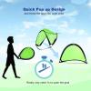 imagePoray Soccer Goal for Kid Easyup Set of Two Portable Soccer Net 210D Oxford with 8 Field Marker Cones Extra Stakes Fun for Backyard and Soccer TrainingGreen