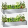 imagePorayhut Pop Up Greenhouse Tent with Two Garden Raised BedsPortable XLarge Walkin Flower House for Protecting Plant