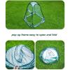 imagePorayhut Pop Up Greenhouse TentPortable XLarge Walkin Flower House Indoor Outdoor Gardening Plant Sunshine Room with PE Mesh Cloth Cover for Protecting Plant from Cold Frost ampamp Birds1 Pcs Pear Shape Plant Cover