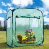 imagePorayhut Pop Up Greenhouse TentPortable XLarge Walkin Flower House Indoor Outdoor Gardening Plant Sunshine Room with PE Mesh Cloth Cover for Protecting Plant from Cold Frost ampamp Birds85 Tall Large greenhouse tent