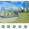 imagePorayhut Pop Up Greenhouse TentPortable XLarge Walkin Flower House Indoor Outdoor Gardening Plant Sunshine Room with PE Mesh Cloth Cover for Protecting Plant from Cold Frost ampamp Birdspop up Tunnel Large Greenhouse Tent