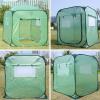 imagePorayhut Pop Up Greenhouse TentPortable XLarge Walkin Flower House Indoor Outdoor Gardening Plant Sunshine Room with PE Mesh Cloth Cover for Protecting Plant from Cold Frost ampamp Birds85 Tall Large greenhouse tent
