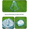 imagePorayhut Pop Up Greenhouse TentPortable XLarge Walkin Flower House Indoor Outdoor Gardening Plant Sunshine Room with PE Mesh Cloth Cover for Protecting Plant from Cold Frost ampamp Birds2 Pcs Pear Shape Plant Cover