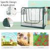 imagePorayhut Portable Greenhouse Cover with Raised Garden BedEasy Setup 724quot X366quot X606quot Gardening Flower House ampamp Plant Sunshine Room for Protecting Plant from Cold Frost Birds ampamp Insects