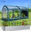 imagePop up Greenhouse with Garden Rasied Bed