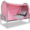 imagePrivacy Pop up Eclipse Bed Tent Bed Drapes Black TwinPink
