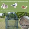 imageRound 4x4 Large Plant Mesh Cover 49FT Tall Crop Netting Cage Pest Guard Cover for Vegetables Fruits Durable Plant Gardening Net494959inches Birdcage Net