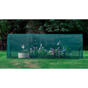 imageRound 4x4 Large Plant Mesh Cover 49FT Tall Crop Netting Cage Pest Guard Cover for Vegetables Fruits Durable Plant Gardening Net1474949inches Tunnel