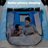 imageKids Play TentPortable Playhouse Children House Easy Set up Indoor Outdoor with Carry Bag for KidsLight Strip Design for Night use Space for Children and ParentsBirthday