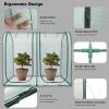 imagePoray Large 123X4FT Tunnel Plant Netting Cover6FT Tall Crop Cage Tomato Netting for VegetablesampFruitsDurable Gardening Net for Plant and Animals1227373 inches Tunnel Net