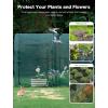 imagePoray Large 123X4FT Tunnel Plant Netting Cover6FT Tall Crop Cage Tomato Netting for VegetablesampFruitsDurable Gardening Net for Plant and Animals1474972inches Tunnel