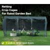 imagePoray Large 123X4FT Tunnel Plant Netting Cover6FT Tall Crop Cage Tomato Netting for VegetablesampFruitsDurable Gardening Net for Plant and Animals1474972inches Tunnel