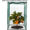 imagePoray Large 123X4FT Tunnel Plant Netting Cover6FT Tall Crop Cage Tomato Netting for VegetablesampFruitsDurable Gardening Net for Plant and Animals4949728inches Square Net