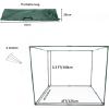 imagePoray Large 123X4FT Tunnel Plant Netting Cover6FT Tall Crop Cage Tomato Netting for VegetablesampFruitsDurable Gardening Net for Plant and Animals494939inches Square Net