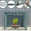 imagePoray Large 123X4FT Tunnel Plant Netting Cover6FT Tall Crop Cage Tomato Netting for VegetablesampFruitsDurable Gardening Net for Plant and Animals494939inches Square Net