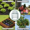 imagePoray Large 123X4FT Tunnel Plant Netting Cover6FT Tall Crop Cage Tomato Netting for VegetablesampFruitsDurable Gardening Net for Plant and Animals494959inches Birdcage Net
