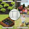 imagePoray Large 123X4FT Tunnel Plant Netting Cover6FT Tall Crop Cage Tomato Netting for VegetablesampFruitsDurable Gardening Net for Plant and Animals733761inches Tunnel Net