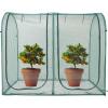 imagePoray Large 123X4FT Tunnel Plant Netting Cover6FT Tall Crop Cage Tomato Netting for VegetablesampFruitsDurable Gardening Net for Plant and Animals733761inches Tunnel Net